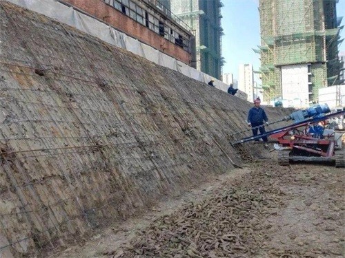 阳泉建筑边坡支护