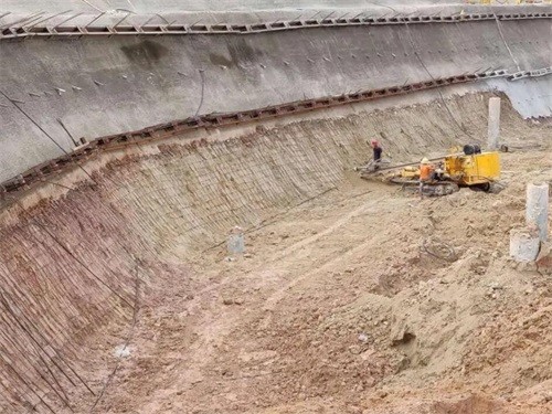阳泉基坑边坡加固